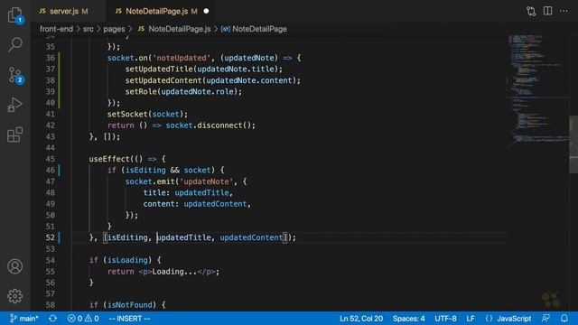 163. Prevent Infinite Socket Loops || Full Stack React Development || #react #reactjs