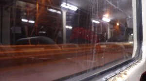 Поездка на трамвае  Tatra T6B5SU  № 2205 по маршруту №6 в Ульяновске . (19.12.2021)