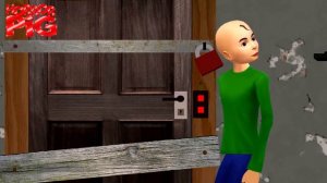 Злая бабка Грени не пускает Балди на улицу Evil granny Greni does not let Baldi into the street