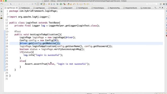 SeleniumHybridFramework-17 смотреть онлайн