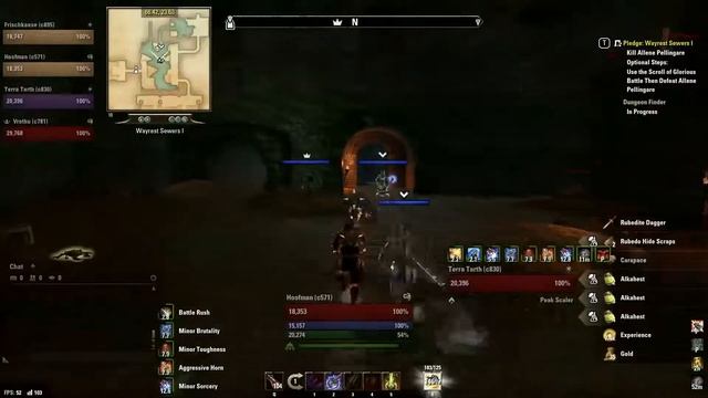 ESO Wayrest Sewers 1 Veteran смотреть онлайн