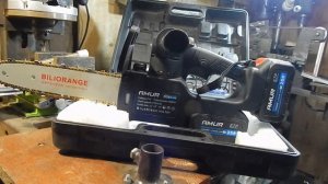 Обзор аккумуляторной цепной  пилы из Китая SOLGOO BL-108(AMUR)