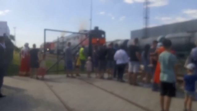 День железнодорожника ст. Покровск г. Энгельс смотреть онлайн