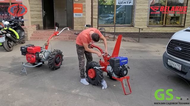 Как развернуть руль на мотоблок "МТЗ, Мотор Сич", быстро и правильно!!! смотреть онлайн