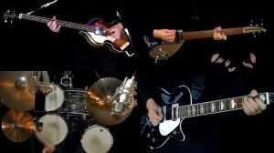 I Saw Her Standing There - Instrumental Cover - Guitars, Bass and Drums