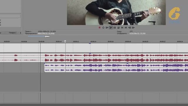 Синхронизация звука и видео с помощью PluralEyes в Sony Vegas Pro смотреть онлайн