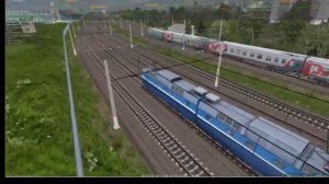 ZD Simulator - Москва - Сергиев Посад (строительство маршрута)