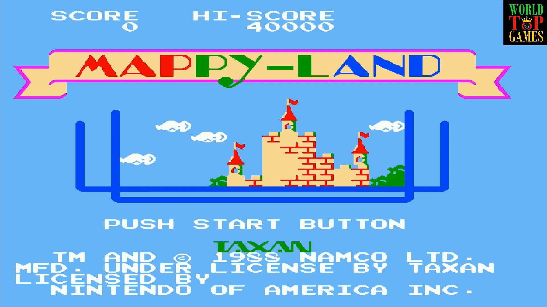 Mappy Land - Маппи Лэнд / Денди / NES / Dendy / Famicom / Nintendo