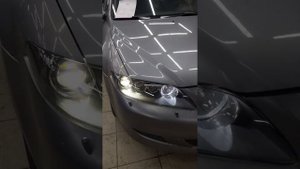 Mazd 6 GG- установка bi-led модулей