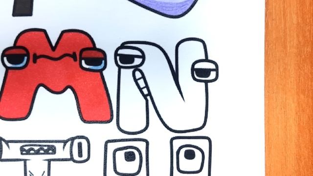 Coloring pages Alphabet Lore (A-Z) / Coloring MEME / Elektronomia & JJD-Free [NCS Release] смотреть онлайн