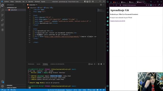 11 Repaso git branch, Flujo de trabajo local, Teoría del git rebase смотреть онлайн