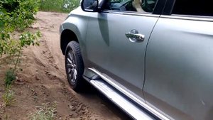 Подъем по песку паджеро спорт 3