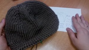 Шапка-ушанка(почти))) для детей . Мастер-класс спицами.