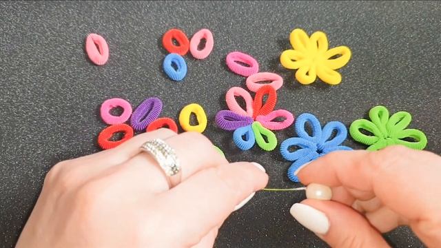 Отличная идея Летние ободки с помощью резинок для волос #Marine_DIY_Guloyan смотреть онлайн