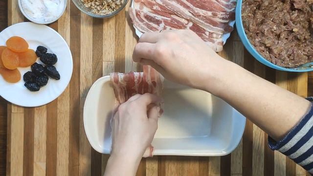 Террин из свинины с куриной печенью и сухофруктами. Рукодельный VLOG смотреть онлайн