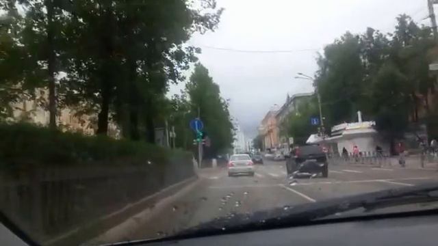 Езда по городу. На работу (утро). смотреть онлайн