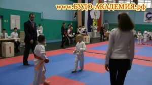 Соревнования по каратэ Шотокан 1-3 спарринг  Максима