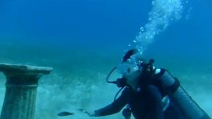 Дайвинг в средиземном море. Кипр, Айя-Напа.