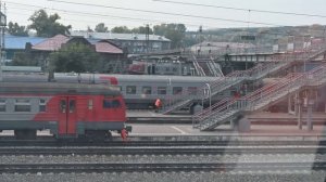 Новокузнецк. Железнодорожный вокзал. Смарт отель. Сентябрь 2022 года. 4к видео.