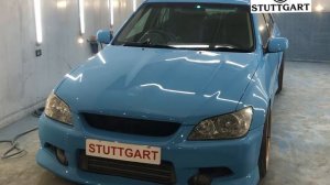 Полная покраска кузова авто в Краснодаре Toyota Alteza STUTTGART