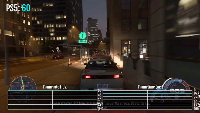 Need for Speed Unbound на PS5 - Геймплей и ТЕСТ FPS