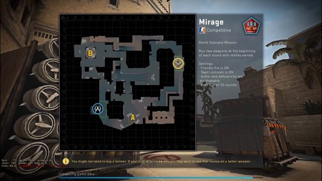 CS:GO Game-play on NVIDIA GT 745m смотреть онлайн