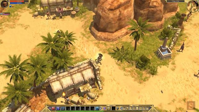 Titan Quest Immortal Throne Walkthrough - Sais, Lower Nile [Part 24] смотреть онлайн