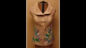 Красивые жакеты своими руками из валяной шерсти