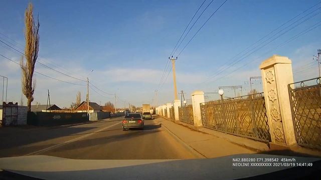 Тараз,Taraz (Джамбул)прогулка на авто - центр - за линия\ улица Демьяна Бедного