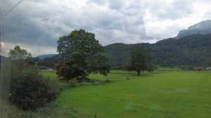 Путешествие через швейцарские Альпы на панорамном поезде Инсбрук-Цюрих/ Eurocity Transalpin