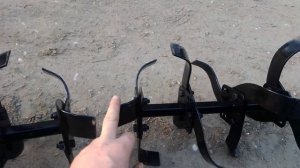 Мотоблок Брайт М105А  Как собрать трехножевые  фрезы для мотоблока