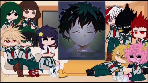 реакция класса "А" после отставки всемогущего на Изуку Мидорию // часть 1/?? //