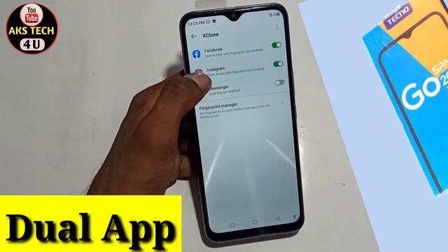 Tecno Spark Go 2021 Dual App | How To Clone App in Tecno Spark Go 2021 |  @akstech4u