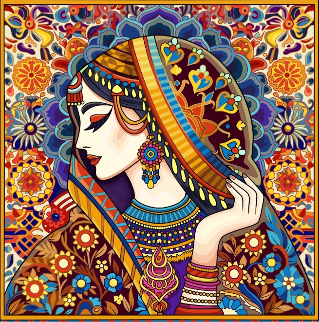 Восточная девушка