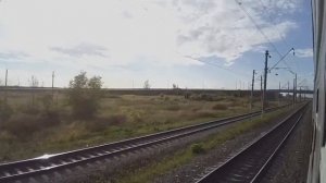 Иркутск - Зима ВС ж.д. из окна поезда. Часть 1. Иркутск - Черемхово