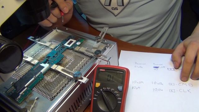 Samsung N8000 не включается. Мастер-класс харьковским ремонтНигам. ;) смотреть онлайн