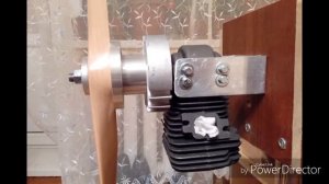 Конверсия ДВС от бензопилы Shtil ms 250 для RC.