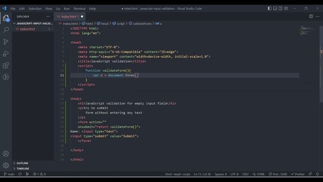 JavaScript validation alert #html #css #javascript #alert #validation