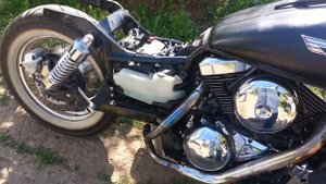 Kawasaki vulkan 1500.Прямоток. Без резонатора и флейт