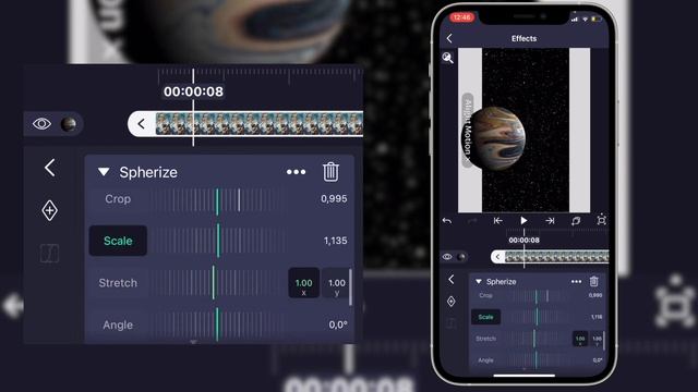 3D ПЛАНЕТА ИЗ ФОТО - TIK TOK ЖИВЫЕ ОБОИ - LIVE PHOTO PLANET WALLPAPER - TREND - Alight Motion смотреть онлайн