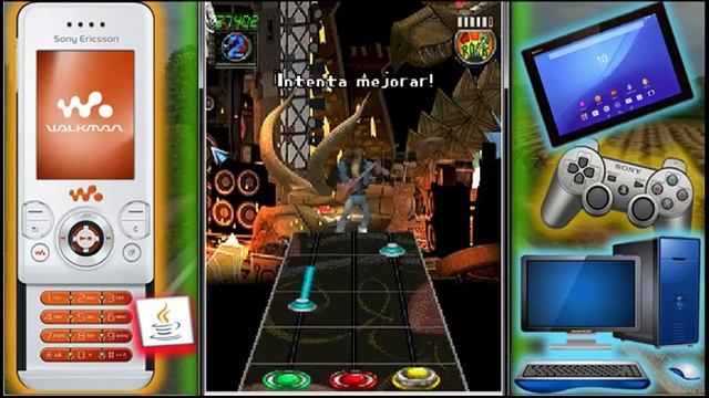 GUITAR HERO III MOBILE (ROCK YOU LIKE A HURRICANE 1984) 15 JAVA (JUEGOS MUSICA 54MX) смотреть онлайн