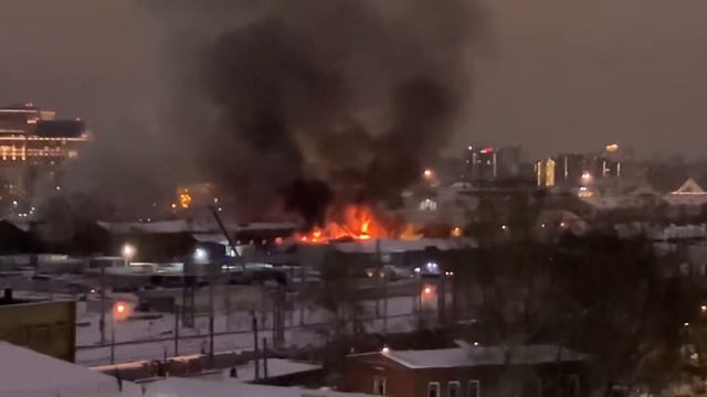 Пожар в депо ленинградского вокзала смотреть онлайн