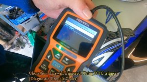 Yamaha MT-09 2021 OBD scanner