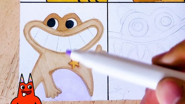 Drawing monsters evil vs good / Garden of Banban 3 смотреть онлайн