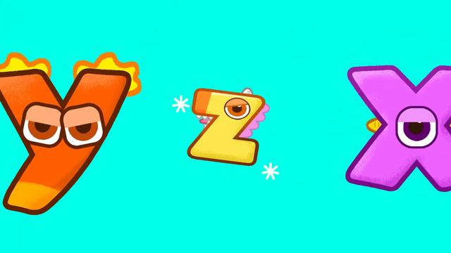 New I am N : Cute monster alphabet letter N song - English kindergarten class смотреть онлайн