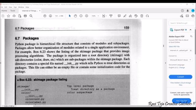 Modules and packages in python || Introduction to python programming || FIOT || CSE || JNTUH