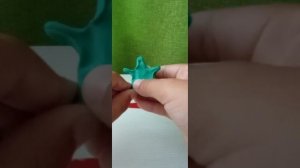 как сделать черепашку из пластилина и скорлупы грецкого ореха