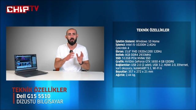 Dell G15 5510 inceleme смотреть онлайн