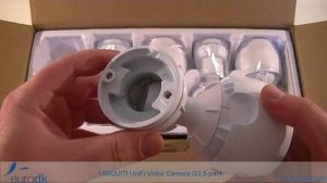 Ubiquiti UniFi Video Camera G3 5-pack QUICK UNBOXING & SPECIFICATIONS HD