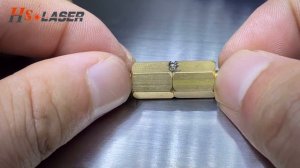 Лазерный сварочный аппарат для ювелирных изделий мощностью 200 Вт, материал латуни, 2 мм